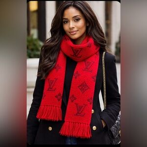 Louis Vuitton Scarlet Monogram Wrap